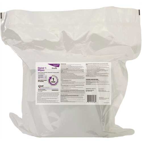 OXIVIR 100850925 Pre-Wetted Disinfectant Cleaner Wipes ( Refill, )