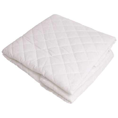 QUILTED MATTRESS PAD, QUEEN, 60 IN. X 80 IN. X 14 IN - pack of 12