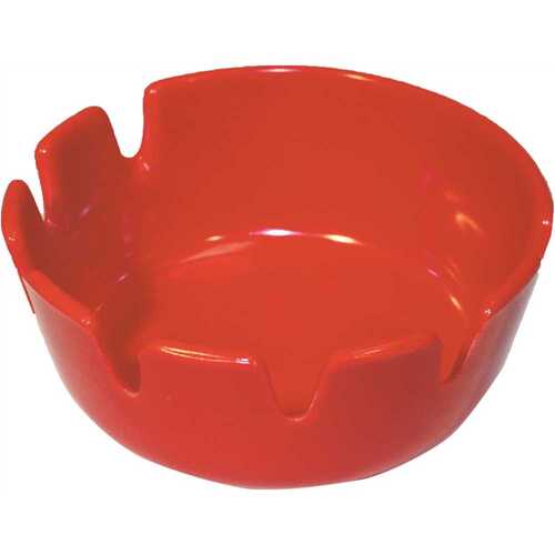 Round Red Desktop Ashtray - pack of 72