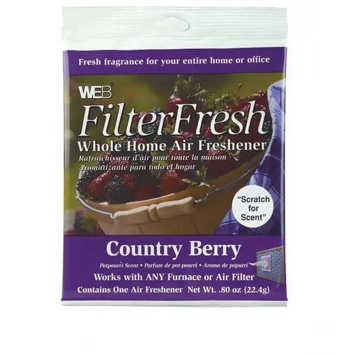 Filter Fresh Country Berry Whole Home Air Freshener White