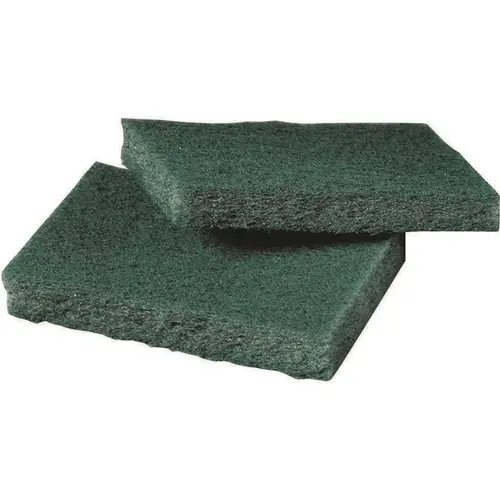 3 in. x 4.5 in. General Purpose Scrub Pad (40 Pads/Box) Green