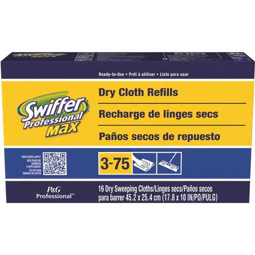 SWIFFER 003700037109 Sweeper Disposable Refill Cloths White