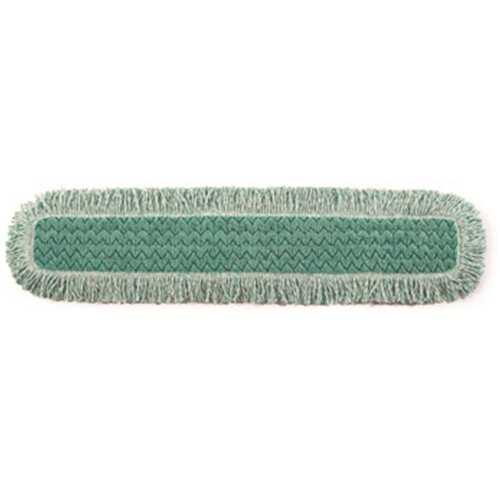 HYGEN 36 in. Green Microfiber Dust Pad with Fringe