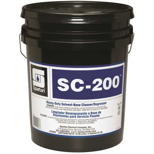 SC-200 5 Gallon Industrial Degreaser Red