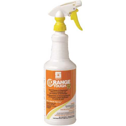 15, 1 Quart Citrus Scent Industrial Degreaser Orange