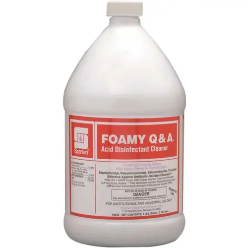 Foamy Q and A 1 Gal. Floral-Citrus Scent One Step Cleaner/Disinfectant