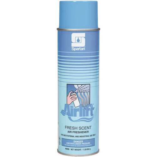 Airlift Fresh Scent 16oz. Aerosol Can Fresh Scent Air Freshener Spray Clear