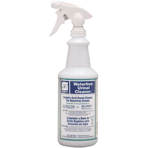 Spartan Chemical Co. 718003 1 Quart Waterfree Urinal Cleaner Blue