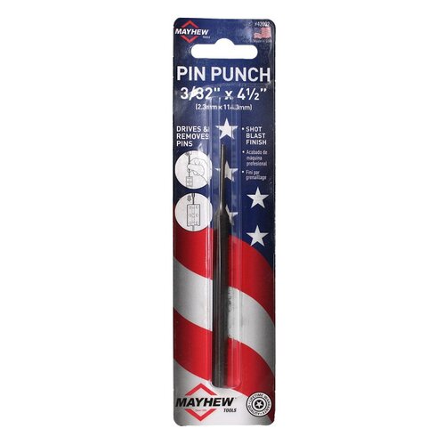 PIN PUNCH 3/32 X 4-1/2IN