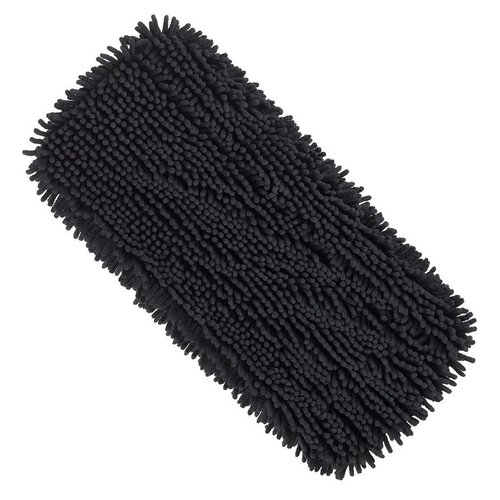 The Libman Company 927 Extra Large Microfiber Dust Mop Refill, 9 in W Head, 18 in L Head, Microfiber Head, Cut End, Black