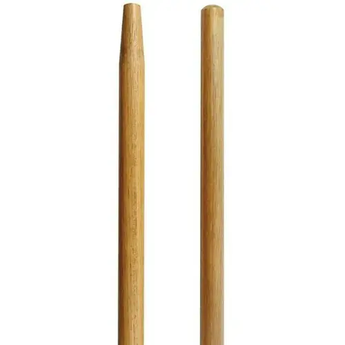 The Libman Company 600 Handle, 1-1/8 in Dia, 60 in L, Wood, Natural