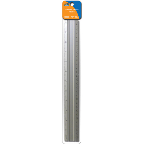 Symak Sales Co, Inc K6303 12" Aluminum Ruler