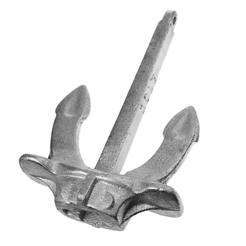 T-H Marine Supplies LLC AN-50150-DP Hybrid Boat Anchor - 10 lb Cast Iron