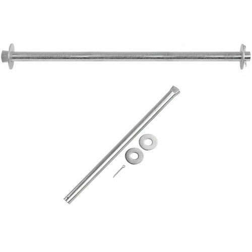 T-H Marine Supplies LLC BE-TR-59478-DP Boat Trailer Zinc Plated Roller Shaft - 13-1/4" x 5/8"