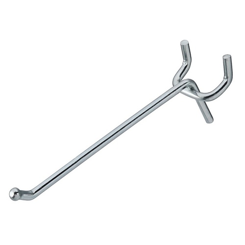 Siffron R21-4-S Pegboard Hook Standard Duty 1/8" x 4" Galvanized