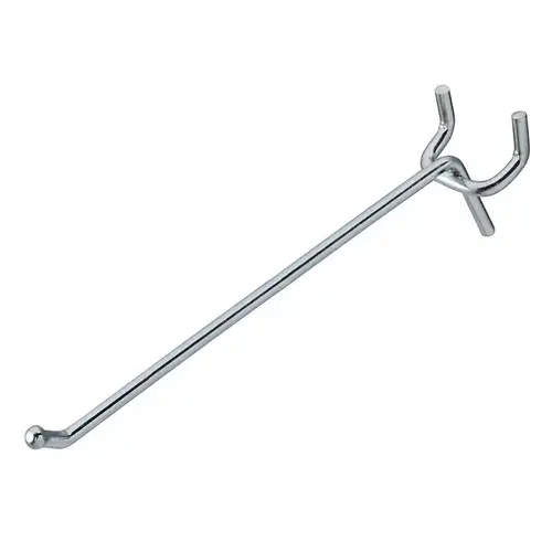 Siffron R21-6-H-XCP100 Pegboard Hook Heavy Duty 1/4" x 6" Galvanized - pack of 100