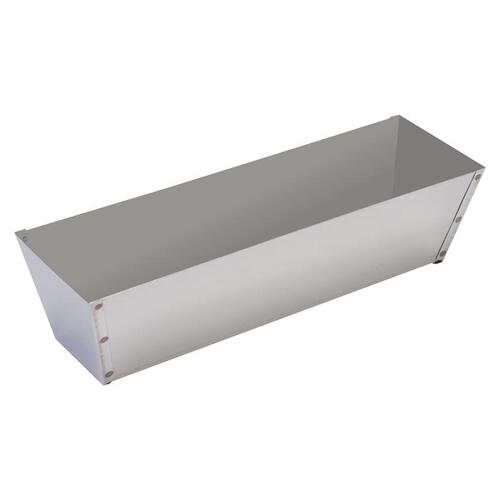 Mud Pan Stainless Steel 3.5" H X 4" W X 12" L