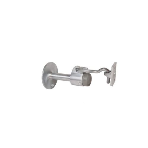 Base Stop and Holder with Combo Pack Trimco Made Satin Chrome Finish