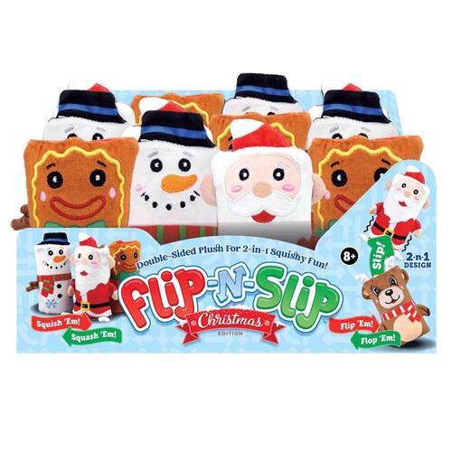 Shawshank LEDz 768276 Flip-N-Slip Squishy Toy Christmas Multicolored