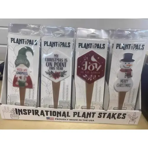 Plant Stake Plant Pals Assorted Inspirational Assorted - pack of 24