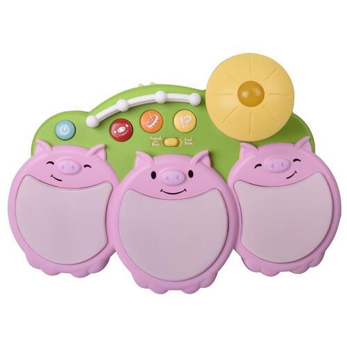 Acorn 470288 Drum Set 3 Little Pigs