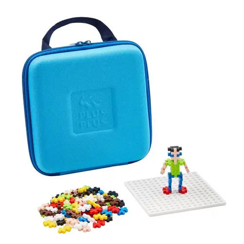 Plus-Plus 05066 Puzzle Travel Case Polyethylene Multicolored 100 pc Multicolored