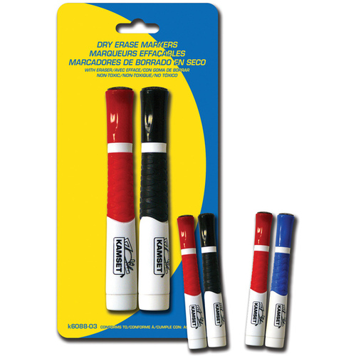 Symak Sales Co, Inc K6088-03 Dry Erase Marker w/ Eraser pack of 2