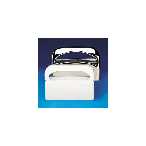 Toilet Seat Cover Dispenser White Plastic 250 Count Wall Mount