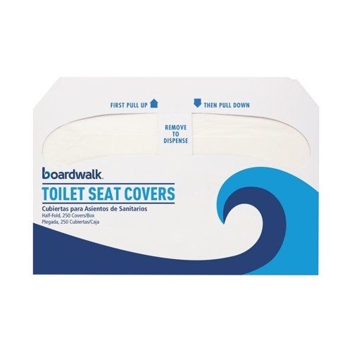 Toilet Seat Cover Boardwalk Half Fold