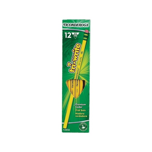 Tri-Write Pencil #2 Soft pack of 12