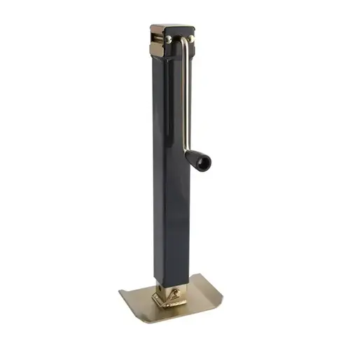 Trailer Jack Sidewind Square-Tube Direct-Weld 15" 8000-lbs