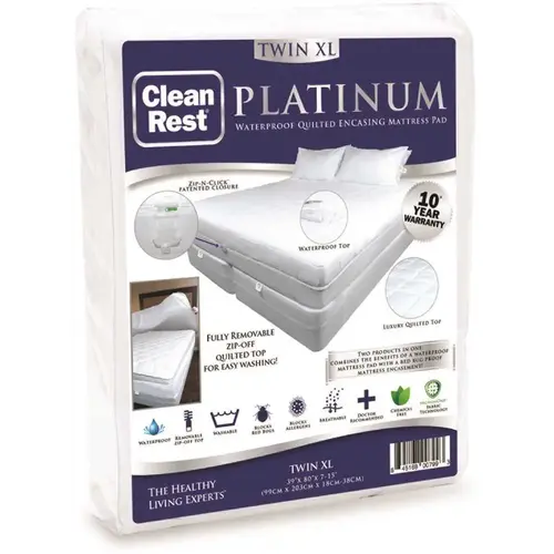 Platinum Encasing Mattress Pad, Twin XL