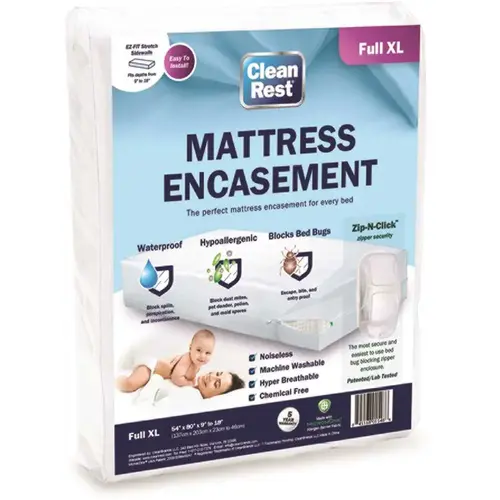 Waterproof Mattress Encasement Full Xl - pack of 3