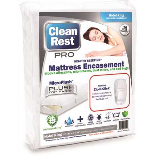 PRO Mattress Encasement, Hotel King - pack of 3