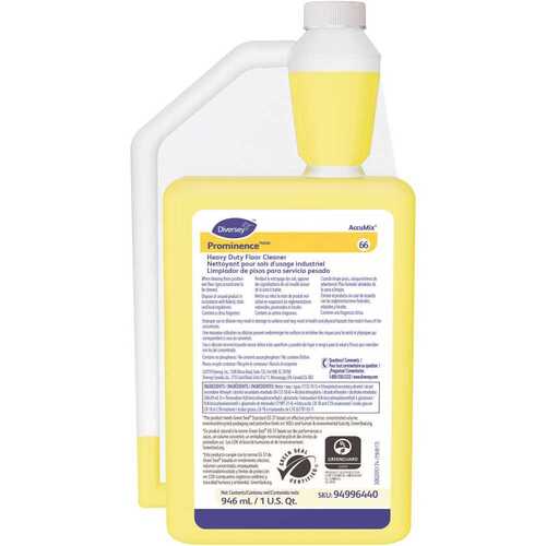 PROMINENCE 94996440 Accumix 1 Qt. Heavy-Duty Cleaner Clear Yellow