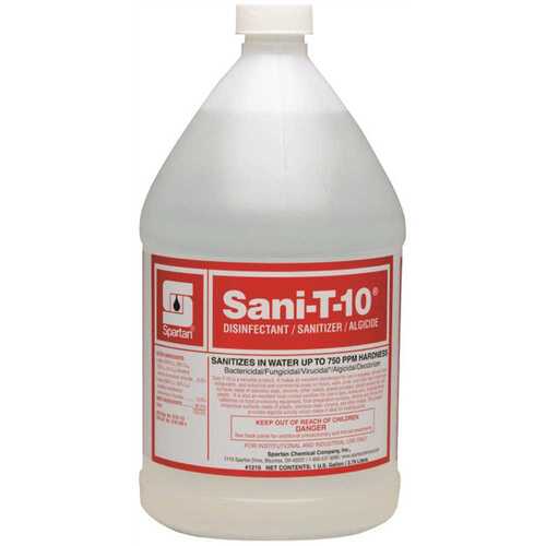 Sani-T-10 121004 1 Gallon Sanitizer Clear