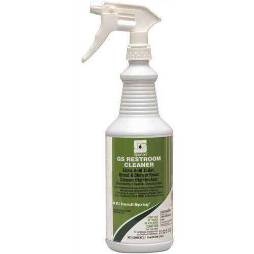 1 Quart Restroom Disinfectant Clear