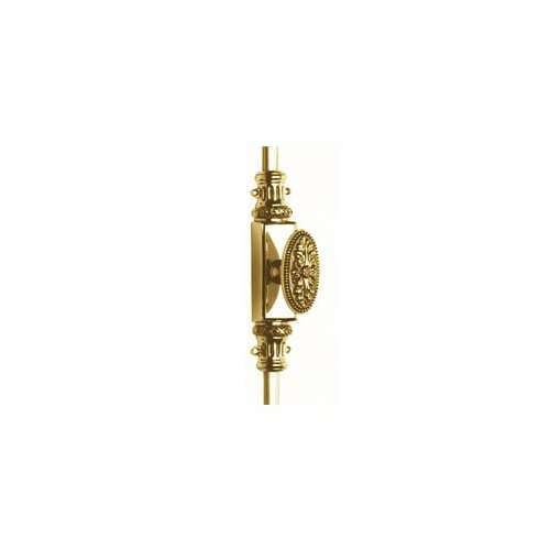 Knob Cremone Bolt Set Bright Brass Finish