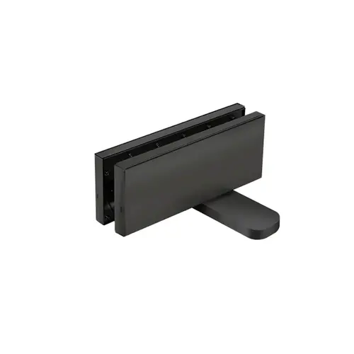 Hydraulic Patch Hinge - No Hold Open Matte Black