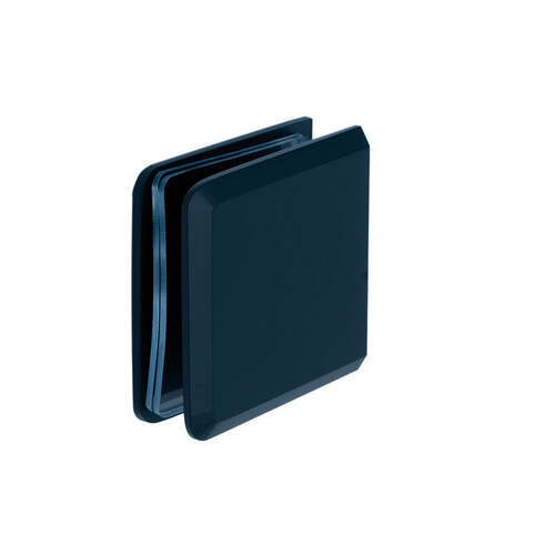 Beveled Wallmount Clamp Matte Black