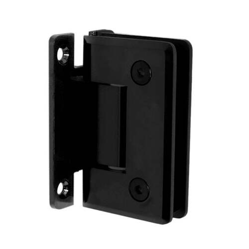 Aria Vetri AP037MBL Wall mount Portugal Radius Corner Bevelled Edges hinge Matte Black