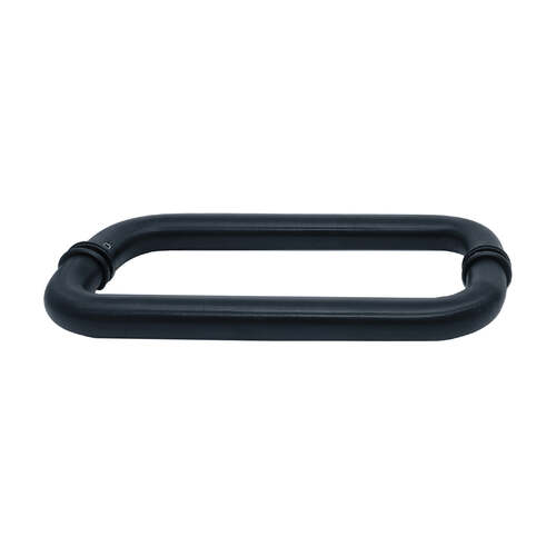 Commercial 10" B/B Pull Handle With Washers Matte Black