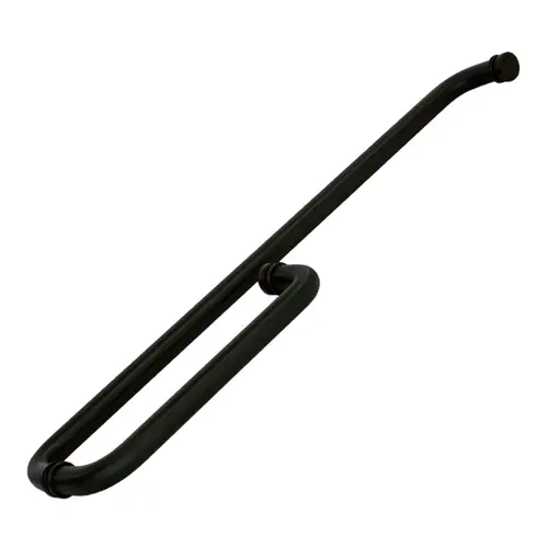 Commercial 12X28 B/B Pull Handle Matte Black