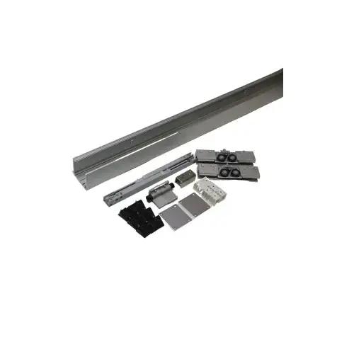 Commercial Economy Slider with Soft Close Satin Anodized