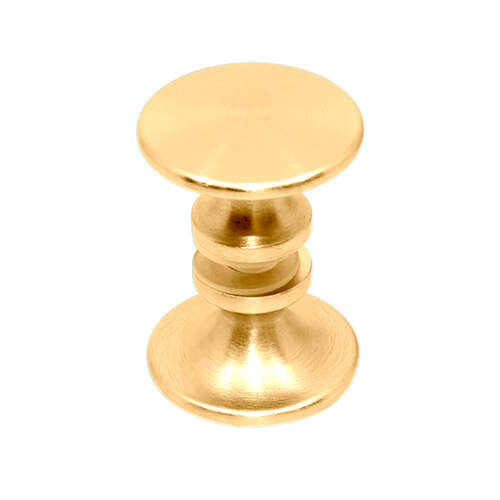 Back to Back Tradional Knob Brass