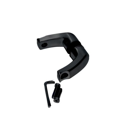 Aria Vetri ALHOFFMBL Offset Mount Mid-Post For Ladder Pulls Matte Black