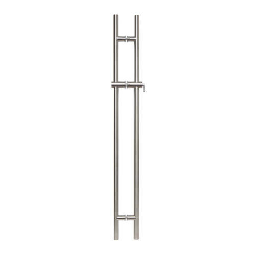 60" Locking Ladder Pull Brushed Stainless