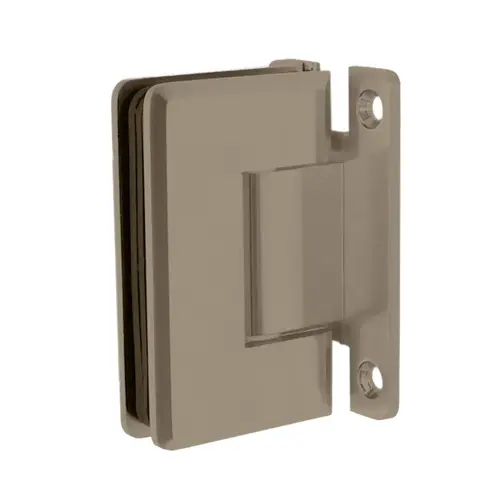 Wall mount Portugal Radius Corner Bevelled Edges hinge Brushed Bronze