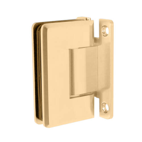 Wall mount Portugal Radius Corner Bevelled Edges hinge Brass