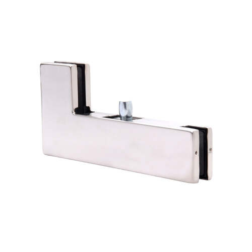 Glass Mount Transom Patch (Ph40) Polished Stainless